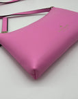Kate Spade Surf Pink Saffiano Leather Sadie Crossbody