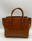 Michael Kors Brown Leather Hamilton Traveler Tote Bag