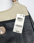 Giani Bernini Black Colorblock Pebbled 4 Poster Tote Bag