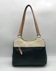 Giani Bernini Black Colorblock Pebbled 4 Poster Tote Bag