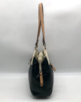 Giani Bernini Black Colorblock Pebbled 4 Poster Tote Bag