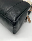 Giani Bernini Black Colorblock Pebbled 4 Poster Tote Bag