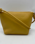 MMS Beige Leather Crossbody Bag