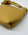 MMS Beige Leather Crossbody Bag