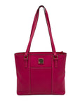 Dooney & Bourke Hot Pink Saffiano Leather Lexington Tote Bag