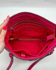 Dooney & Bourke Hot Pink Saffiano Leather Lexington Tote Bag
