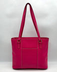 Dooney & Bourke Hot Pink Saffiano Leather Lexington Tote Bag