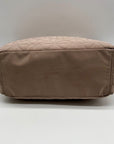 Kate Spade Beige Polyester Flower Quilted Fabric Madium Tote Bag