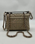 Guess Beige Leather Crossbody Bag