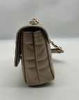 Guess Beige Leather Crossbody Bag