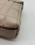 Guess Beige Leather Crossbody Bag