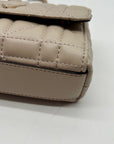 Guess Beige Leather Crossbody Bag