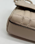 Guess Beige Leather Crossbody Bag