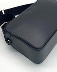 DKNY Black Chelsea Web Strap Camera Bag