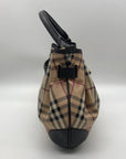 Burberry Signature Haymarket Check Medium Willenmore Hobo Bag