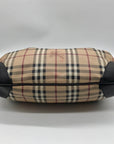 Burberry Signature Haymarket Check Medium Willenmore Hobo Bag