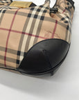 Burberry Signature Haymarket Check Medium Willenmore Hobo Bag