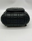 Kate Spade Black Quilted Leather Evelyn Backpack