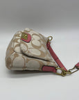 Coach Beige Kristen Signature East/West Crossbody Bag
