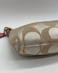 Coach Beige Kristen Signature East/West Crossbody Bag