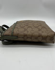Coach Brown Signature File Crossbody Bag