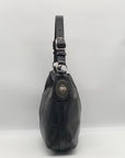 Coach Black Leather Peyton Hobo Shoulder Bag 14502