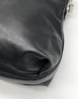 Coach Black Leather Peyton Hobo Shoulder Bag 14502