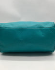 Kate Spade Teal Pebbled Leather Bexley Stevie Satchel Bag