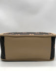 Valentino Orlandi Brown Signature Faux Leather Convertible Tote