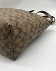 Coach Signature Canvas Gallery Tote Bag
