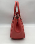 Coach Pebbled Leather Surrey Carryall Satchel Bag With Matching Wallet