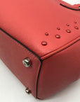 Coach Pebbled Leather Surrey Carryall Satchel Bag With Matching Wallet
