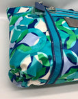Coach Multi Color Nylon Satin Canvas Poppy Kaleidoscope Op Art Tote 14747