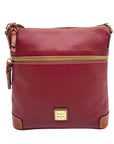 Dooney & Bourke Wine Pebbled Leather Wexford Crossbody Bag