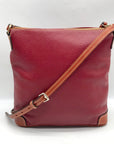 Dooney & Bourke Wine Pebbled Leather Wexford Crossbody Bag