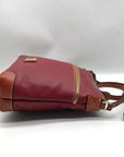 Dooney & Bourke Wine Pebbled Leather Wexford Crossbody Bag