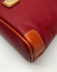 Dooney & Bourke Wine Pebbled Leather Wexford Crossbody Bag