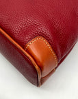Dooney & Bourke Wine Pebbled Leather Wexford Crossbody Bag