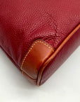 Dooney & Bourke Wine Pebbled Leather Wexford Crossbody Bag