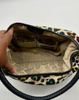 Brighton Soft Multicolor Leopard Print Fabric Shoulder Bag