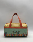 Fossil Multicolored Canvas Cosmetic Pouch