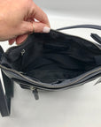 Style & Co Navy North South Hudsonn Crossbody