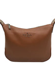 Kate Spade Brown Pebbled Leather Rosie Shoulder Bag