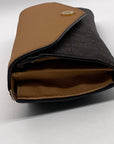 Michael Kors Greenwich Brown and Tan Monogram Wallet