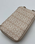Giani Bernini Neutral Signature Phone Pouch Wallet Crossbody