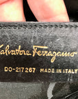 Salvatore Ferragamo Multicolor Woven Leather Gancini Shoulder Bag