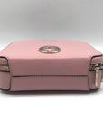 Kate Spade Light Pink Saffiano Leather Mini Vanity Top Handle Bag