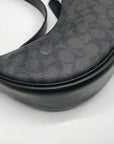 Coach Black Signature Coated Canvas Mira Shoulder Bag CQ764