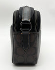 Coach Brown Signature Coated Canvas Graham Crossbody Bag C9965