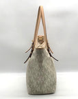 Michael Kors Vanilla Monogram Canvas Jet Set Travel Tote Bag